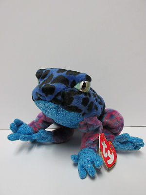 Dart The Frog 2001 Retired Beanie Baby Brand New Mint Tag