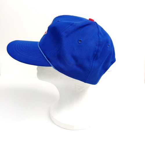 Vintage Chicago Cubs SnapBack MLB Hat Twins Cap Blue - Picture 4 of 8