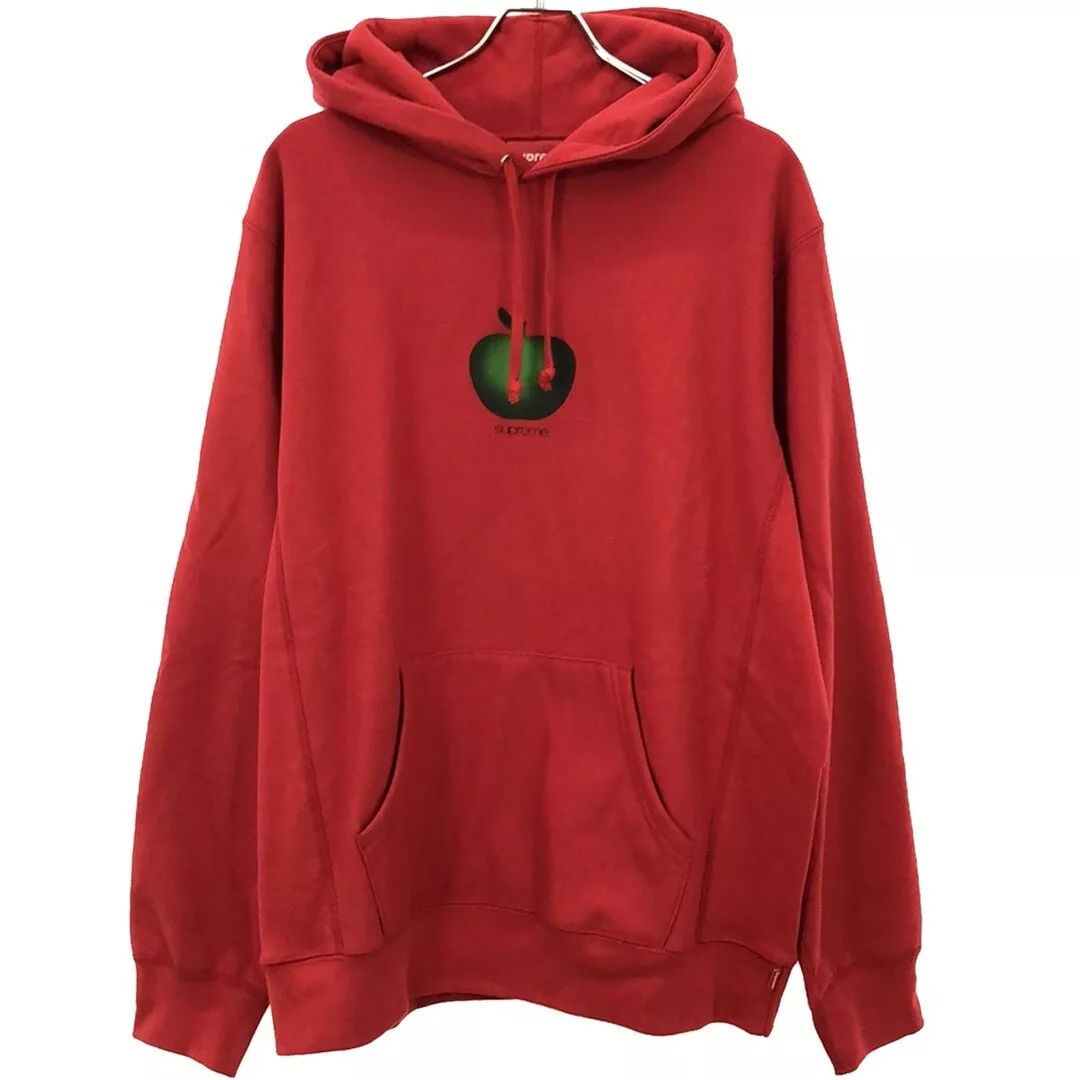 Sweat à capuche Supreme 19SS Apple rouge L occasion MESC 0