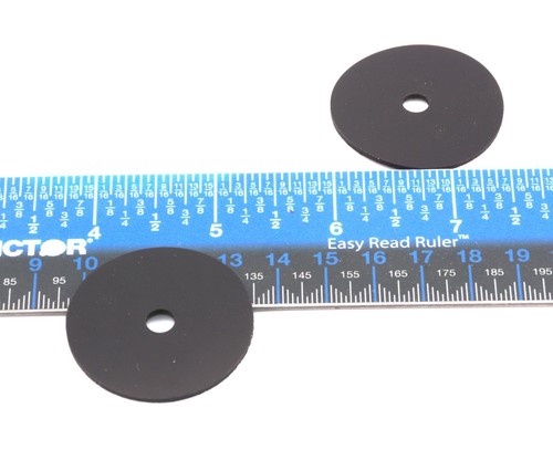 5/16" ID Large Fender Rubber Washers 1 1/2" OD X 1/16" Thick Various Pack Sizes - Picture 3 of 7