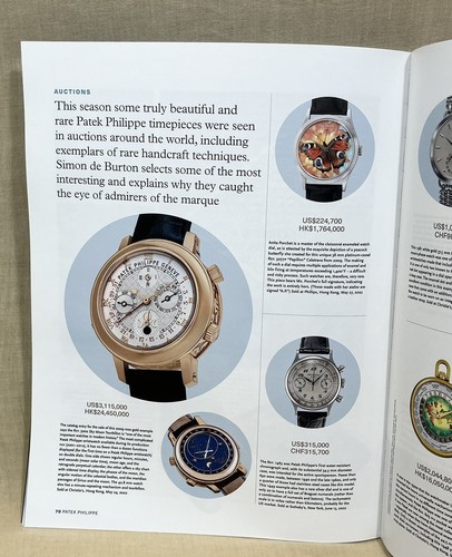 Revista PATEK PHILIPPE Volumen 5 Cinco V Número 1 Uno 2022 5098 1436 5970 1463 / - Imagen 16 de 19