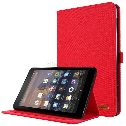 For Amazon Kindle Fire HD 8 Plus 12th Gen 2022 8" Smart Leather Stand Case Cover - Picture 30 of 41
