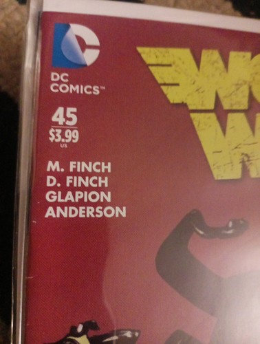DC Comics Wonder Woman #45 2015 variante de quiosco - Imagen 4 de 5