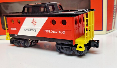 LIONEL O GAUGE 6-36688 Porthole Caboose Maritime Exploration 36688 - Picture 5 of 6