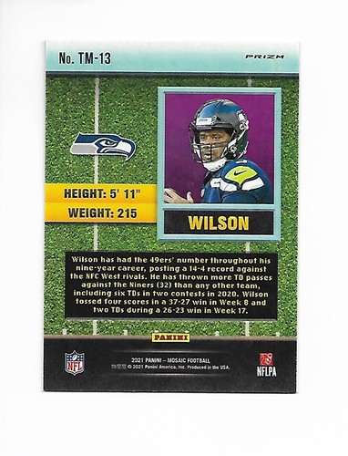 2021 Mosaic Football  Inserts  and  Colors   Complete Your Set     Free Shipping - Picture 90 of 292