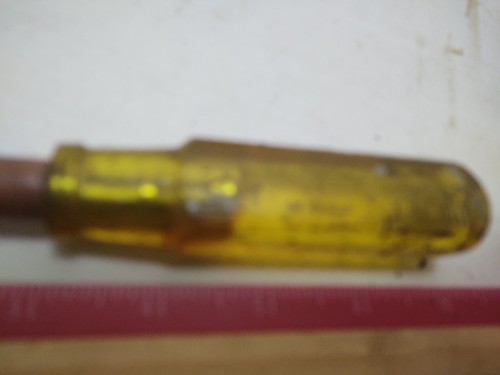 Snap-On 7/16" Hollow Shaft Nut Driver Screwdriver Tool Mechanic Socket ND 114 - Picture 7 of 10