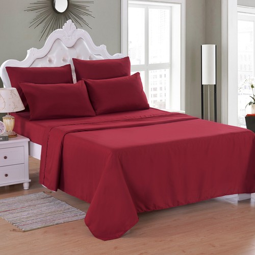 Juego de cama premium de 6 piezas para hotel de lujo suave 2200 unidades - Imagen 17 de 46