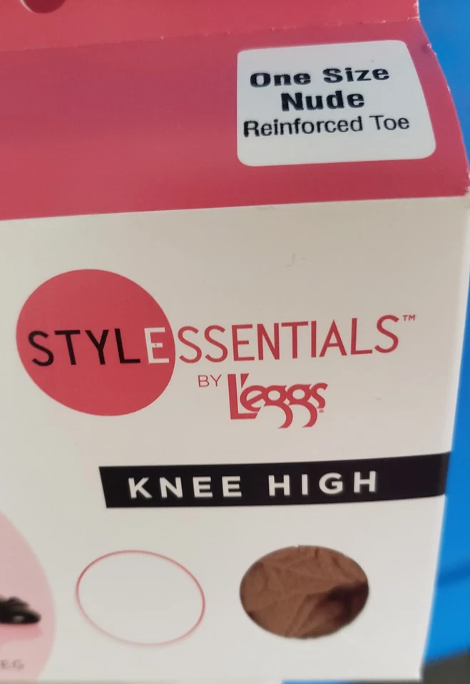6 paquetes L'eggs estilo hasta la rodilla esenciales 5 pares cada uno en total 30 pares pierna transparente Foto 2 de 3
