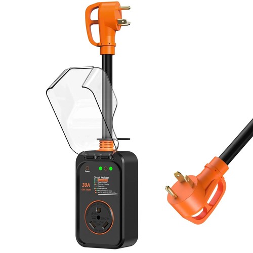 Nexpow RV Surge Protector 30 Amp Upgraded 8400 Joules RV Circuit Analyzer Guard - Bild 1 von 11