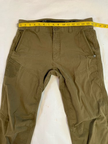 Eddie Bauer Pants Mens 32x32 Brown First Ascent Specially Dyed Canvas Outdoor - Picture 11 of 11