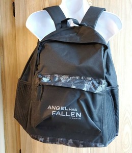 fallen backpack