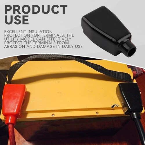 Battery Terminal Insulating Protector Boat Cars Battery Cable Covers Cap, 6pcs - Bild 6 von 7