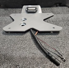 Humvee/HMMWV License Plate Mounting Bracket NO DRILL + PLUG and PLAY M998 M1097r