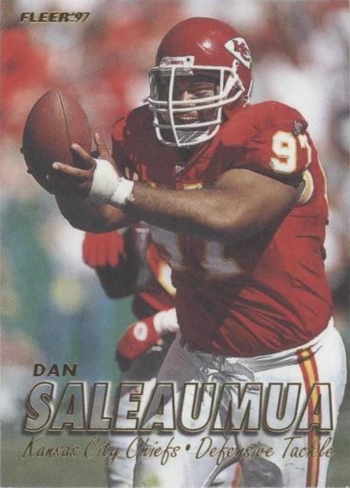 1997 Fleer Dan Saleaumua #25 - 1 of 2