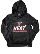 NBA Miami Heath Youth Tek Warm Youth Size M-10/12 Sweater With Hoodie