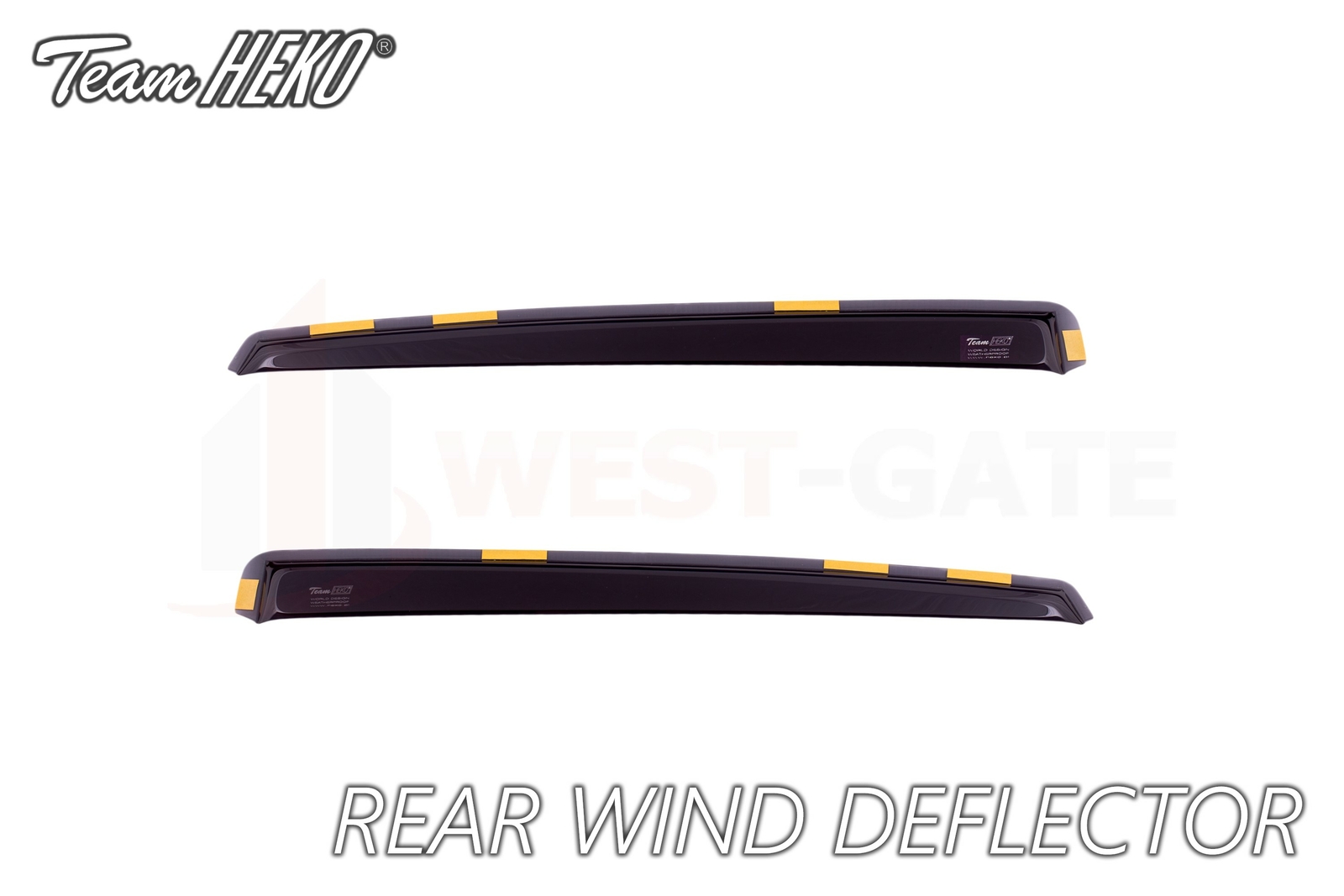 Heko DFO 15287 Wind Deflectors For Ford Fiesta Mk6 5 Doors 2008 Onwards