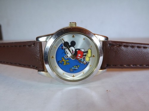 Disney Womens Vintage Seiko (SII) Mickey Mouse Watch (Rotating Seconds Wheel)New - Picture 4 of 15