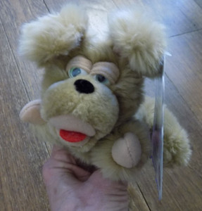 Trendmasters Puppy Dogz Dog Fuzzy Beans Stuffed Plush Toy 1998