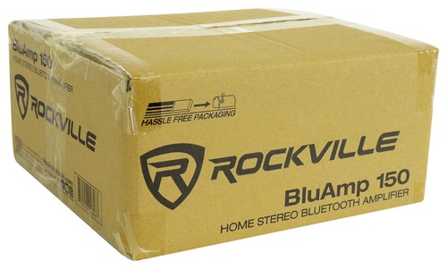 Rockville BLUAMP 150 Home Bluetooth Amplifier Receiver+(2) Black Tower Speakers - Picture 9 of 12