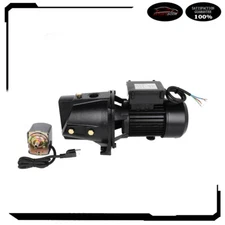 1 HP Shallow Well Jet Pump Heavy Duty Water Jet Pump w/ Pressure Switch 110V New