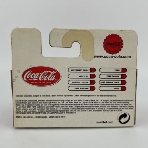 COCA COLA MATCHBOX 2002 Red Ford Delivery Truck The Real Thing #1 - Picture 2 of 8