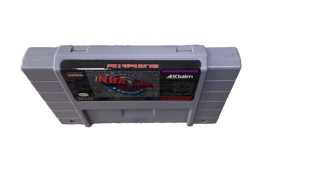 🏀 NBA Jam TE: Double Z Mod SNES Game Cartridge | eBay