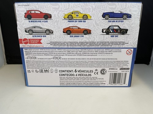 NEW Mattel HLK51 Hot Wheels 1:64 Scale European Car Culture Themed 6-Pack - Picture 8 of 8