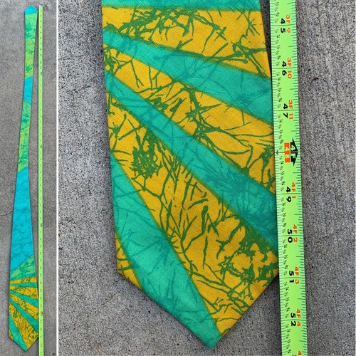 Vintage Mr. SYD Of California Presents The EL SYD Collection Tie 60s 70s Mod - Picture 12 of 12
