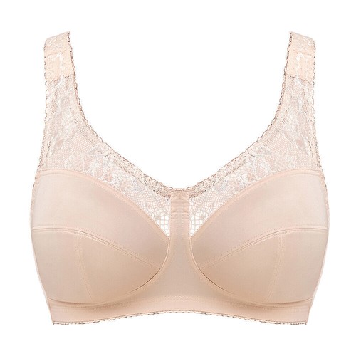 Minimizer BH ohne Bügel Bügelloser Soft Schlaf Große Größen Entlastungs Stütz BH - Bild 5 von 29