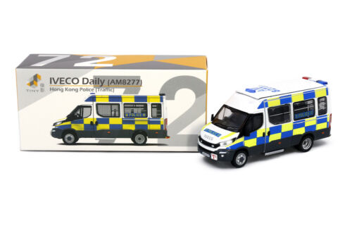 Tiny City 72 Die-cast Model Car - IVECO Daily Police Traffic (AM8277) - Photo 1/6