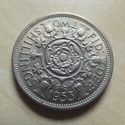 Elizabeth II Florin / Two Shillings Coins Choose your date 1953 - 1970 - Picture 5 of 60