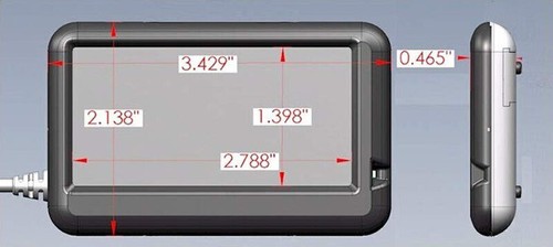 Ultra Gauge EM Plus OBDII OBD2 Herramienta de escaneo de código Multi Turbo Gauge HOOK & LOOP PAD` - Imagen 9 de 17