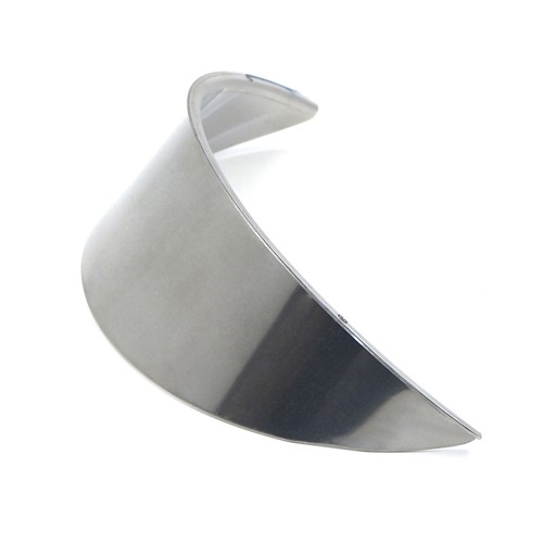 Steel Headlight Visor 5.75" 5-3/4" Headlight for Harley Sportster Softail Dyna - Foto 8 di 10