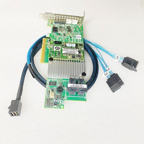LSI/Broadcom 9361-8i 2GB Cache LSI00417 Controller RAID PCIe w/ Battery & Cable - 第 2/11 張圖片