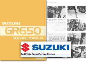 suzuki gr650 tempter manual Oem suzuki tempter gr650 service manual | ebay.