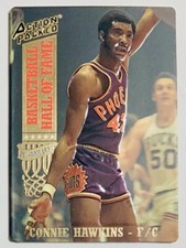 1993-94 ACTION PACKED BASKETBALL HALL OF FAME CONNIE HAWKINS PHOENIX SUNS # 37