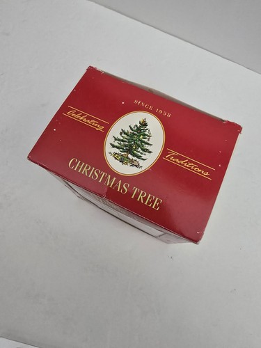 Vintage Spode Christmas Tree Fireplace Ornament 2004 Our First Home New Read - Picture 3 of 3