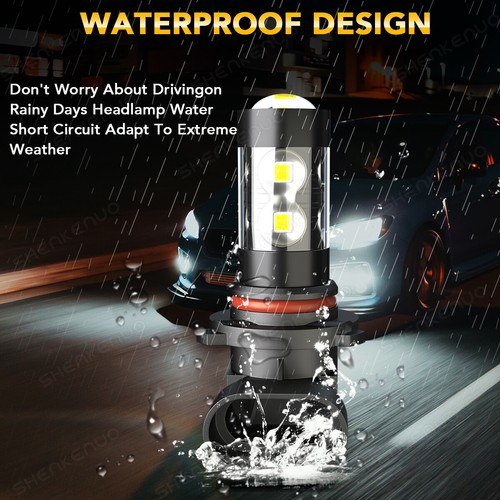 HID/LED Headlight Bulbs for Cadillac Escalade 2007-2014 High Low Beam Fog Light - Picture 9 of 20