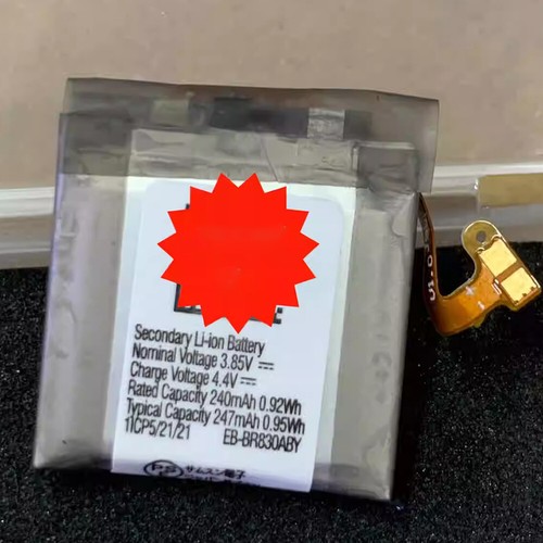 Battery EB-BR830ABY 240mAh For Samsung Galaxy Watch 3 41mm SM-R850 SM-R855U - Zdjęcie 3 z 3