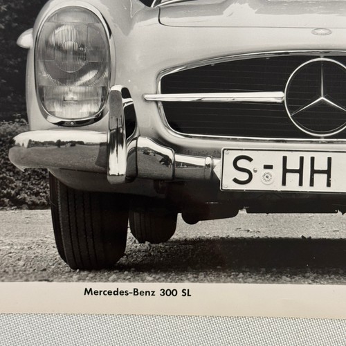 Mercedes Benz 300 SL Car Factory Photo Photograph Print Vintage - Picture 3 of 5