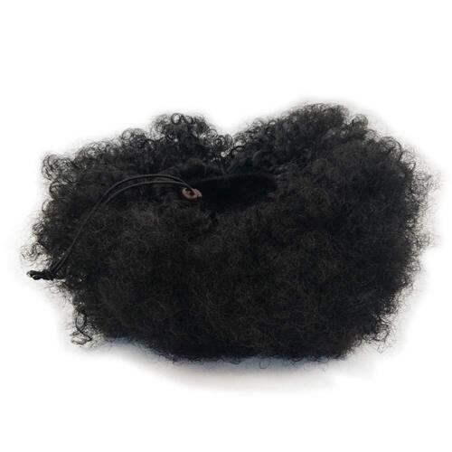 Afro Ponytail Puff Drawstring Wrap Synthetic Short Curly Hair Bun Updo Chignon - Picture 19 of 45