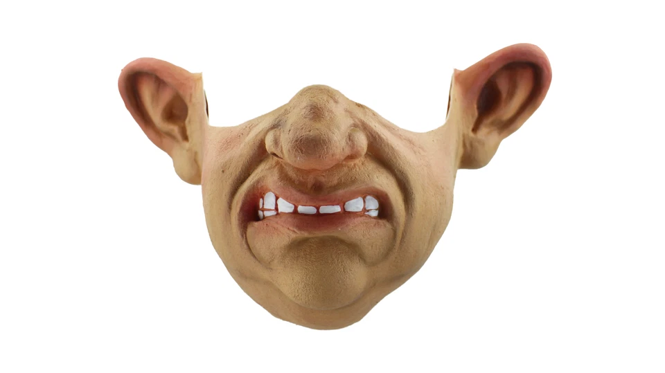 Ghoulish Productions Grumpy Latex Face Mask Horror Halloween Cosplay - Image 3 of 4