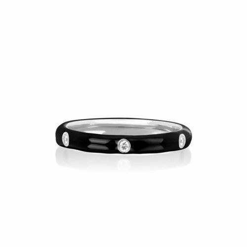 Ring With Simple Style Fashion Enamel Zircon Fashion Paved Stone Shiny - Picture 5 of 15