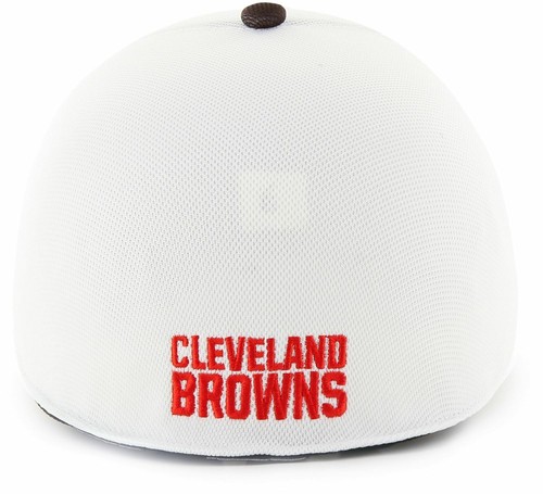 NEU MIT ETIKETT 47 MARKE CLEVELAND BROWNS STRETCH PASSFORM SOLO RETRO THROBACK WELLE MÜTZE FLEXIBLE PASSFORM - Bild 3 von 3