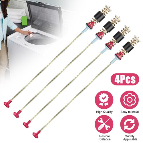 4PCS Suspension Rods For Samsung WA45H7000AW/A2 WA45H7200AW/A2 WA422PRHDWR/AA - Picture 3 of 15