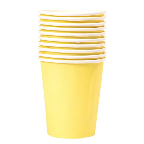 10Pcs 9Ounce Disposable Paper Cups Party Cups Drinking Cups for Party Holiday - Picture 18 of 69