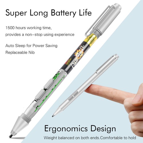 Stylus Pen For Microsoft Surface Pro 3/4/5/6/7/8 Go 2/3 Duo/ Duo 2 Book 2/3 AU - Picture 4 of 11