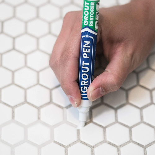 Grout Pen White Tile Grout Paint Marker: Waterproof Tile Grout Colorant and Seal - Picture 8 of 12