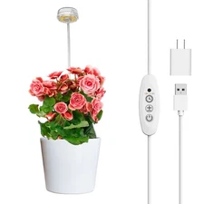 SANSI LED Grow Lights for Indoor Plants Full Spectrum Pot Clip Grow Light USED