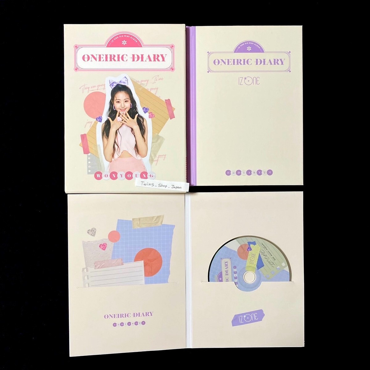 8700⭐新品未開封⭐IZ*ONE⭐日記 「ONEIRIC DIARY」KPO 8700⭐新品未開封⭐IZ*ONE⭐日記 「ONEIRIC DIARY」KPO